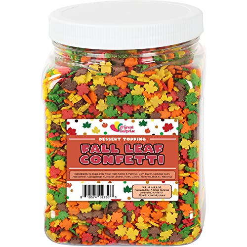 Snowflake Confetti Sprinkles - 1.2 Pounds - Blue & White Jimmies for Baking A6962
