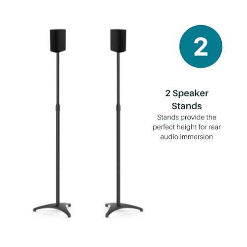 Platin Milan 5.1 Surround Sound Speaker System with WiSA SoundSend Transmitter Y344