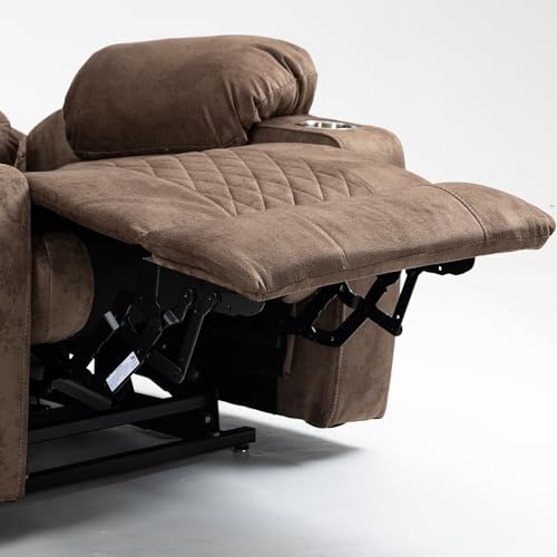 Power Lift Chair Recliner with Massage and Heat for Adults, Dual Motor H2507