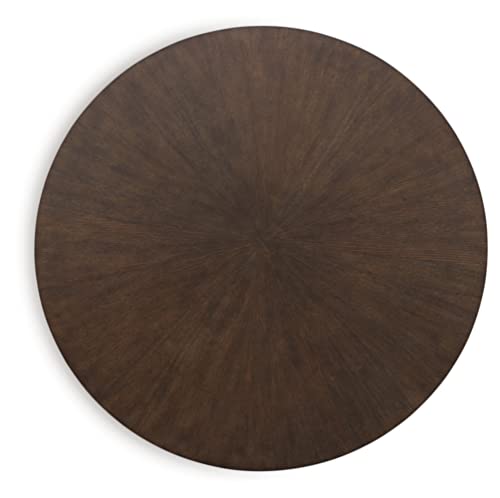 Signature Design by Ashley Ranoka Round 42" Coffee Table, Goldtone Finish O305