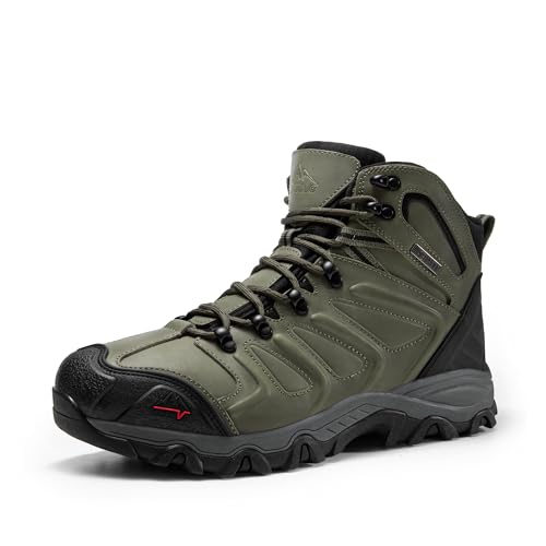 NORTIV 8 Men's Waterproof Ankle High Hiking Boots D984