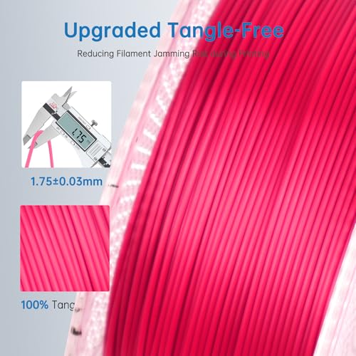 Silk PLA Filament 1.75mm Triple Colors 1kg Spool H522734