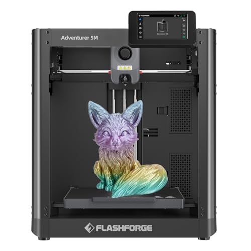 FLASHFORGE Adventurer 5M 3D Printer, High-Speed FDM with Auto Leveling J1032