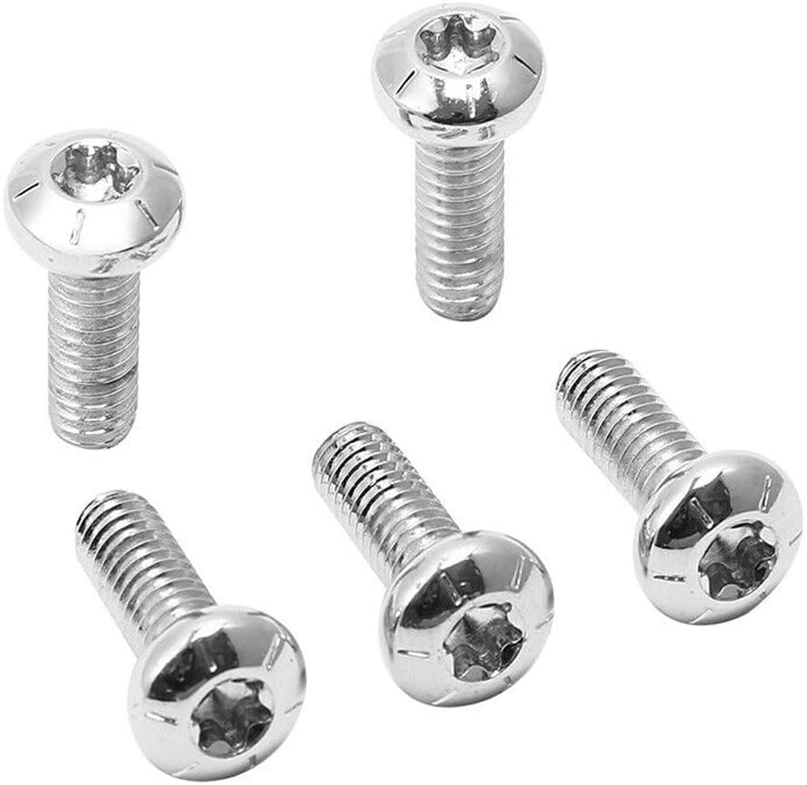 Front Disk Brake Rotor Bolts Compatible with Harley-Davidson 1955-2022 X679087