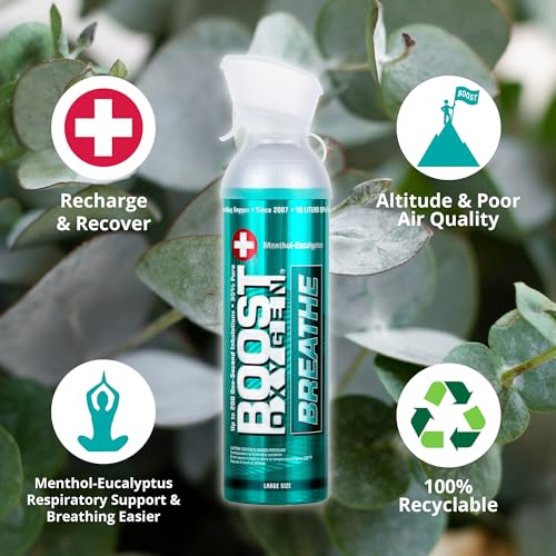 Boost Oxygen Large Natural 10L Canister 2 Pack I453