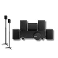 Platin Milan 5.1 Surround Sound Speaker System - Wireless Home Theater System for Smart TVs - WiSA Certified - with WiSA SoundSend Transmitter Included