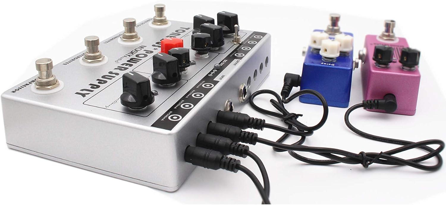 Mosky Multieffects Processor with 3 Effects Pedal and 8 Outputs N49372
