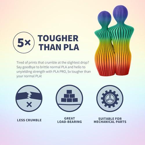 OVERTURE PLA Plus Filament 1.75mm 1kg Black S915984