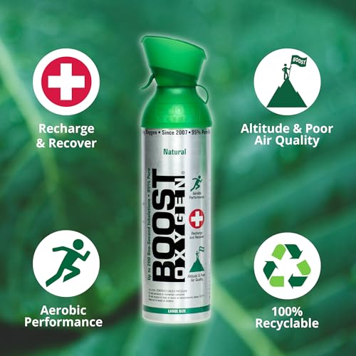 Boost Oxygen Large Natural 10L Canister 2 Pack I453