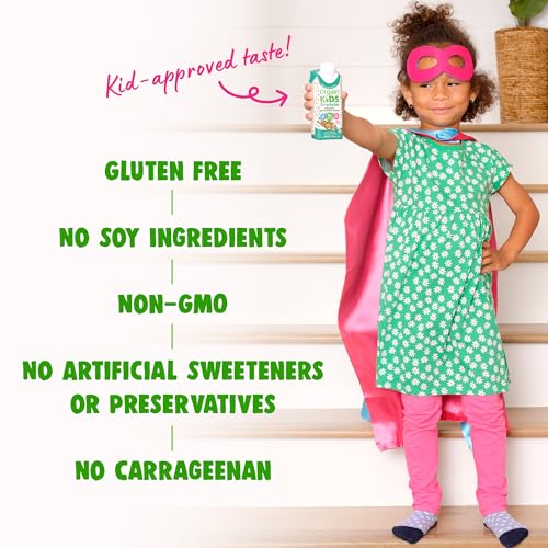 Orgain Organic Kids Protein Nutritional Shake, Chocolate, 8g Protein, 8.25 Fl Oz (Pack of 12) S5828