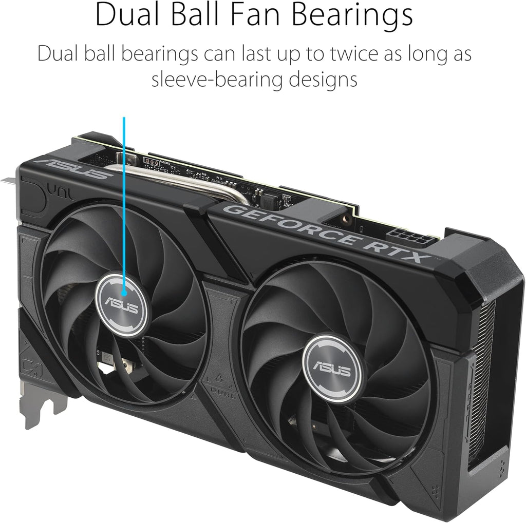 ASUS DUAL-RTX4070-O12G-EVO NVIDIA GeForce RTX 4070 12GB GDDR6X Graphics Card U341