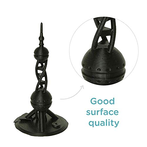 Polymaker PolyLite ABS Filament 1.75mm Black, 1kg F638424