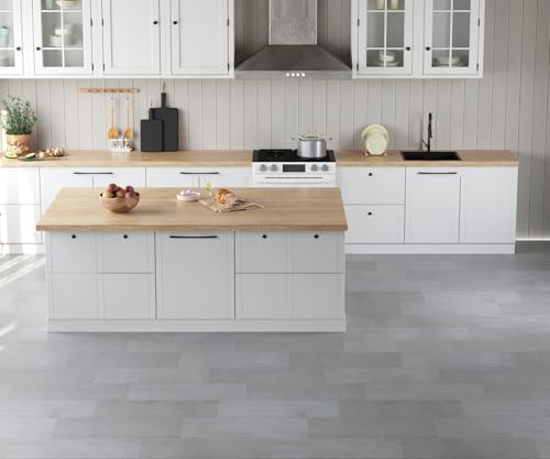 Oxdigi Vinyl Flooring Roll 32 sq.ft Natural Oak K971193