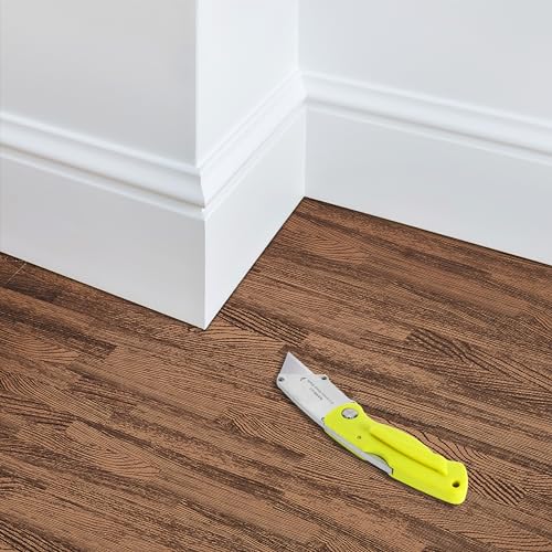 Sorbus Wood Grain EVA Interlocking Floor Mats with Borders J287
