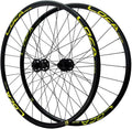 26/27.5/29 Inch Mountain Bikes Wheelset Center Lock Disc Brake Mountain Bikes Wheel Quick Release Aluminum Alloy Rim Front and Rear Wheels 7/8/9/10/11/12 Speed Cassette 28 Holes