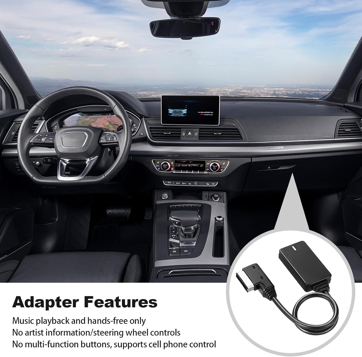 OCR Bluetooth 5.0 Audio Adapter for VW/Audi AMI Port J7668
