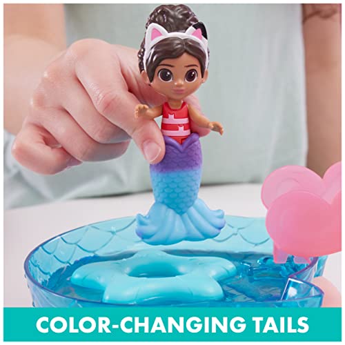 Gabby’s Dollhouse Purr-ific Pool Playset with Gabby and MerCat Figures H9886
