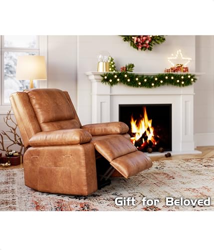 GarveeHome Power Lift Recliner Chair with Heat and Massage, Faux PU, for Elderly I162