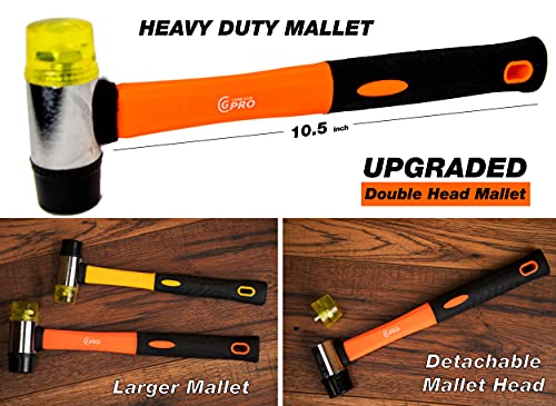 Laminate Flooring Installation Kit with Pull Bar, Mallet & Spacers L667