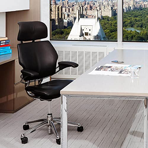 Humanscale Freedom Office Chair with Headrest, Ergonomic Work Chair with Adjustable Arms D840