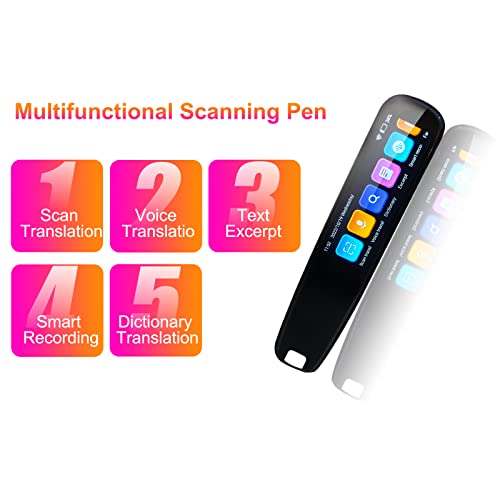 Upgraded Translation Pen Scanner, OCR Digital Pen Reader for Students R366802