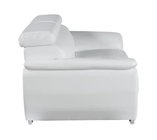 Veal Collection Leather Upholstered Modern Living Room Chair R216957