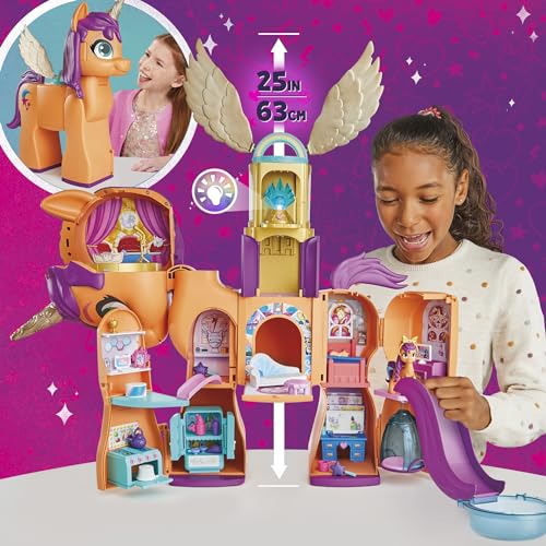 My Little Pony Sunny's Playset Reveal 25-Inch Transforming Doll Toy X635333